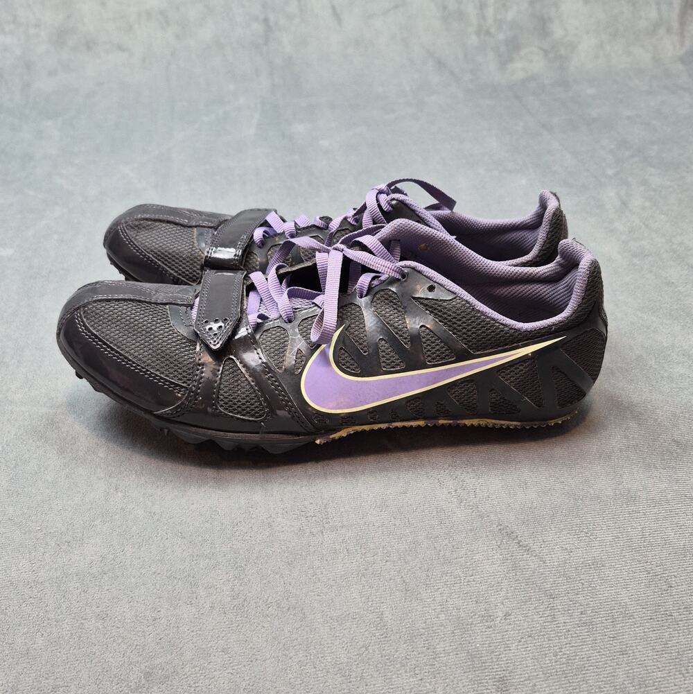 Size 9.5 -Nike Nike Zoom Rival S 6 Track And Field Womens Purple Low 456811-053